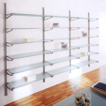 Libreria mod. SOCRATE a parete - Profondità 35 cm.